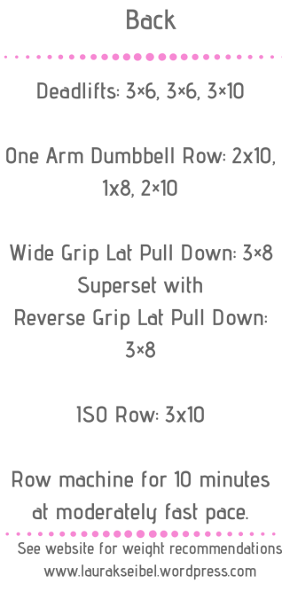 Back workout for a strong and sculpted back.